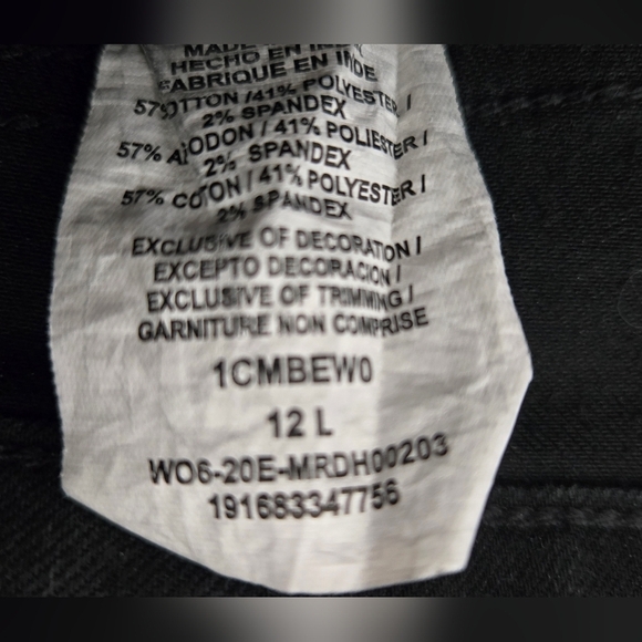 Lee Jeans Bootcut Midrise Women's 12L Black - Picture 3 of 4